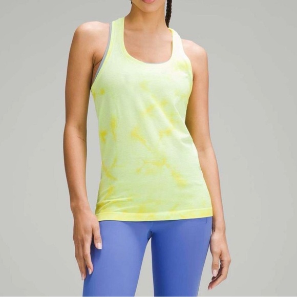 lululemon athletica Tops - Lululemon Swiftly Tech Racerback Tank Top tie dye